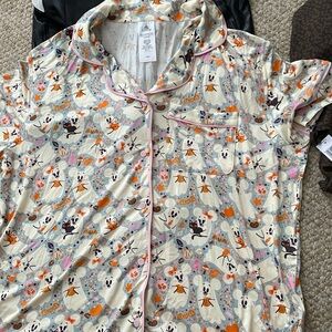 Disney Mickey Ghost New 2025 NWT Halloween Matching Pjs